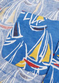 Paul Stuart Sailboat Print Soft Jacket, thumbnail 3