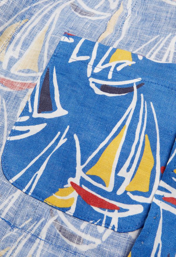Paul Stuart Sailboat Print Soft Jacket, image 3