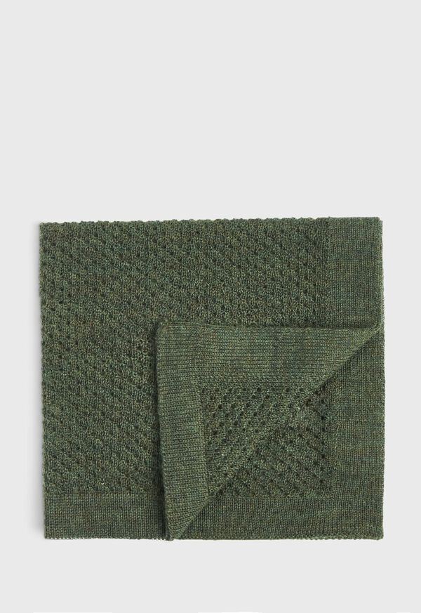 Paul Stuart Cashmere Blend Knit Pocket Square, image 1