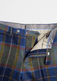 Paul Stuart Blue Plaid Pant, thumbnail 2