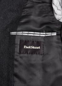 Paul Stuart Charcoal Solid Cashmere Sport Jacket, thumbnail 3