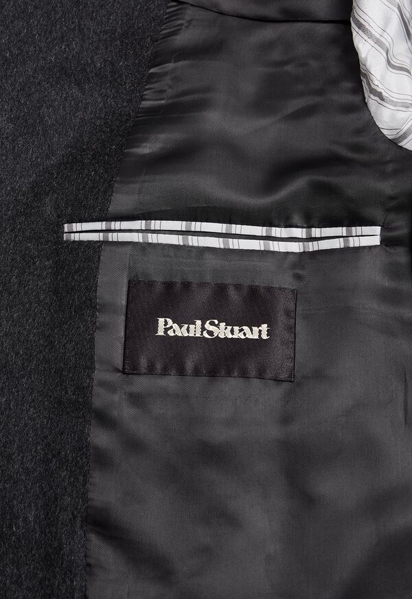 Paul Stuart Charcoal Solid Cashmere Sport Jacket, image 3