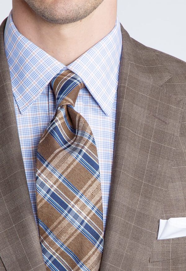 Paul Stuart Paul Fit Super 110s Wool Plaid Suit, image 3