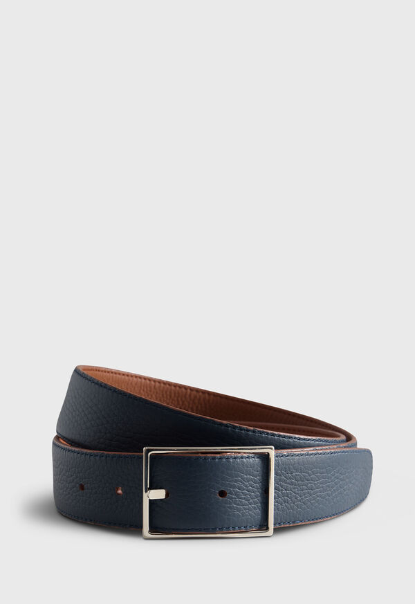 Paul Stuart Grained Taurillon Leather Belt, image 4