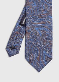 Paul Stuart Allover Paisley Silk Tie, thumbnail 1
