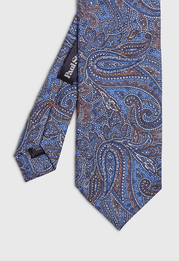 Paul Stuart Allover Paisley Silk Tie, image 1