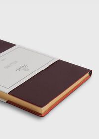Paul Stuart Pineider Milano Medium Leather Notebook, thumbnail 3