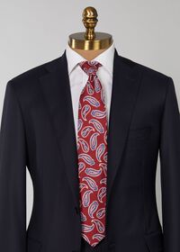 Paul Stuart Linen & Silk Summer Paisley Tie, thumbnail 2
