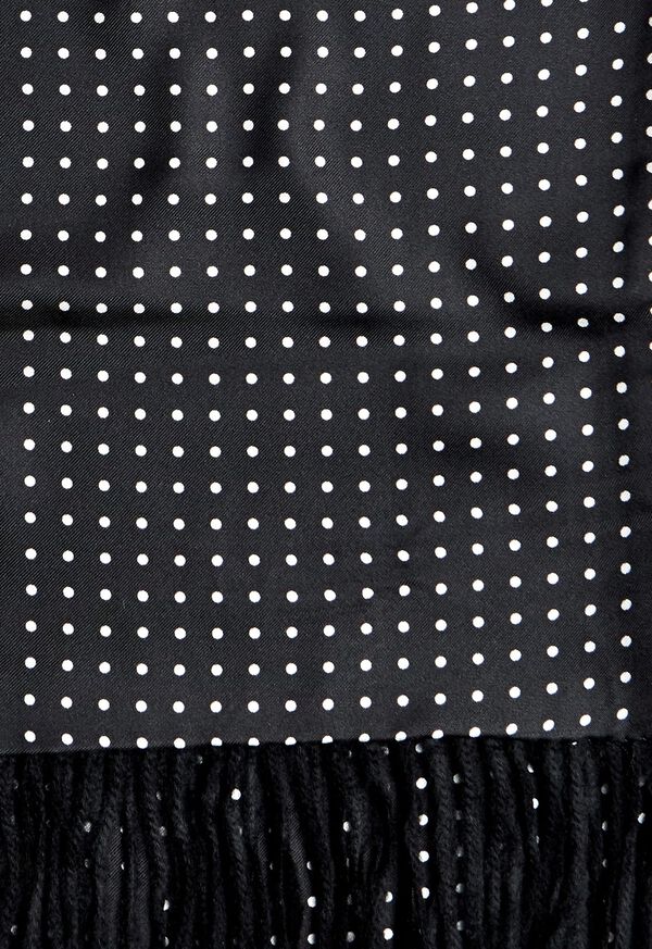 Paul Stuart Reversible Dot Print Scarf, image 2