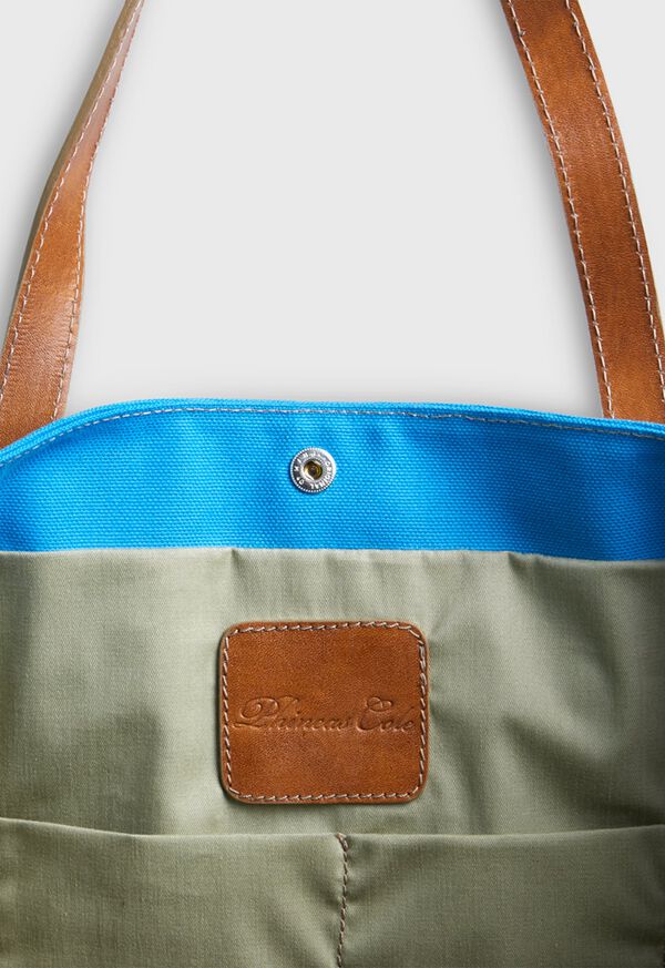 Paul Stuart Solid Color Tote Bag, image 3