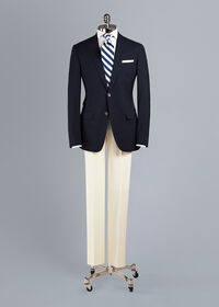 Paul Stuart Solid Super 150s Wool Blazer, thumbnail 3