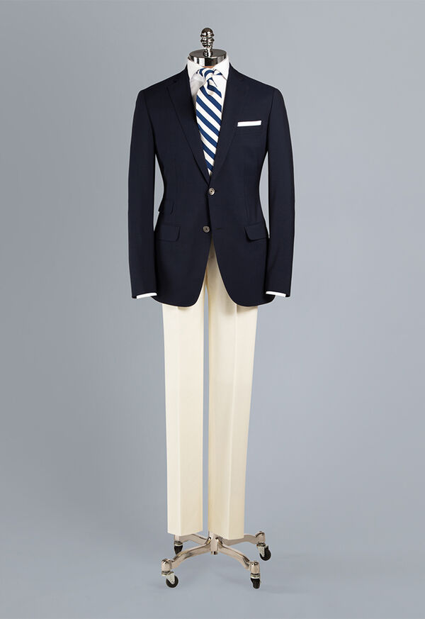 Paul Stuart Solid Super 150s Wool Blazer, image 3