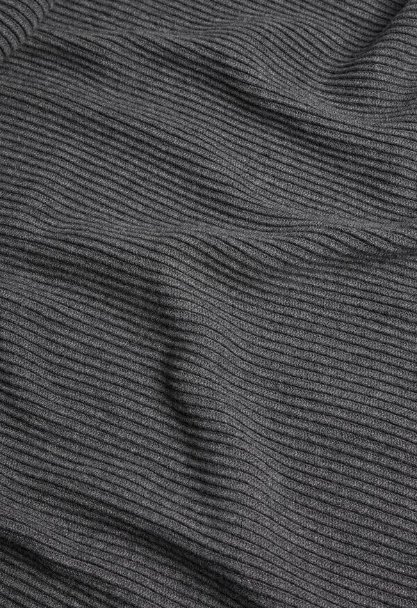 Paul Stuart Wool and Cashmere Ribbed Sweater Dress, image 2