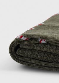 Paul Stuart Candy Cane Motif Sock, thumbnail 2