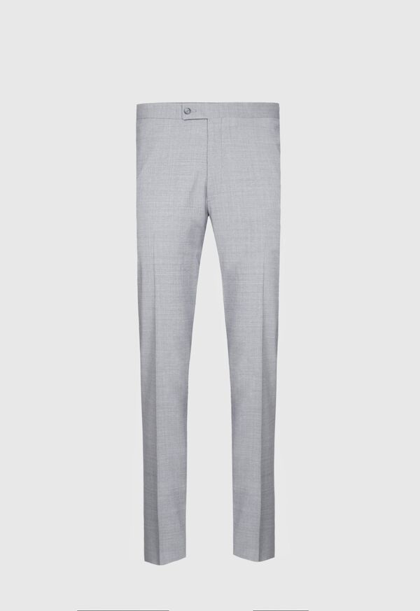 Paul Stuart Light Grey Mini Houndstooth Wool Blend suit, image 5