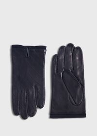 Paul Stuart Nappa Leather Glove with Diagonal Stitching, thumbnail 1