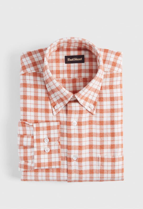 Paul Stuart Plaid Flannel Sport Shirt, image 1