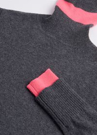 Paul Stuart Turtleneck with Contrast Tipping, thumbnail 2