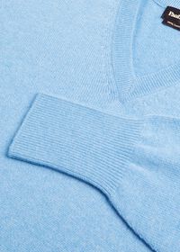 Paul Stuart Classic Cashmere V-Neck Sweater, thumbnail 70