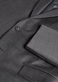 Paul Stuart Mid Grey Super 120's Wool Suit, thumbnail 2