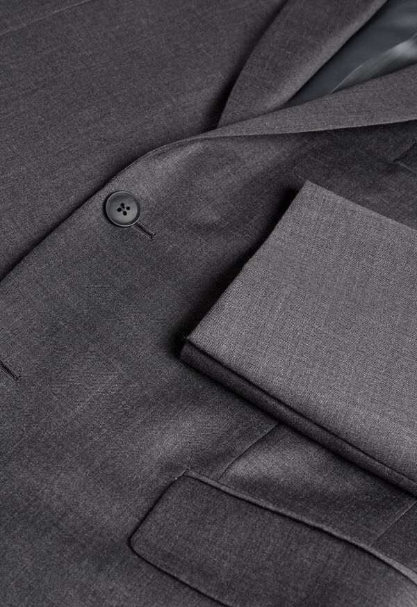 Paul Stuart Mid Grey Super 120's Wool Suit, image 2