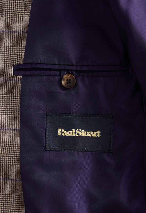 Paul Stuart Super 130s Wool Deco Plaid Suit, image 4