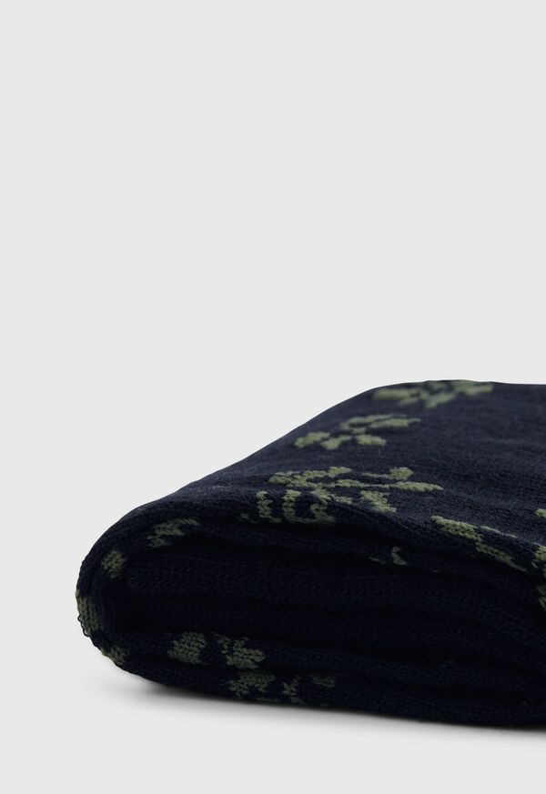 Paul Stuart Tossed Leaf Motif Sock, image 2