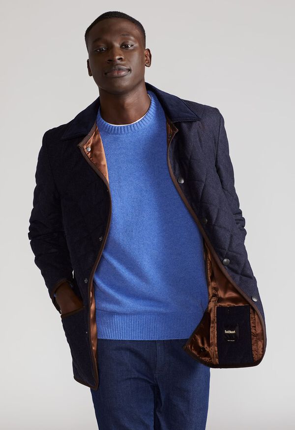 Paul Stuart Quilted Loden Barn Jacket, image 2