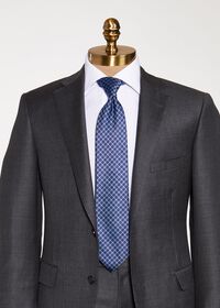 Paul Stuart Two Color Check Tie, thumbnail 2
