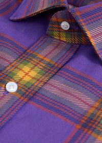 Paul Stuart Plaid Print Sport Shirt, thumbnail 3