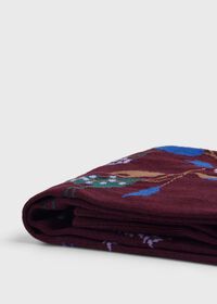 Paul Stuart Cotton Blend Motif Floral Sock, thumbnail 2