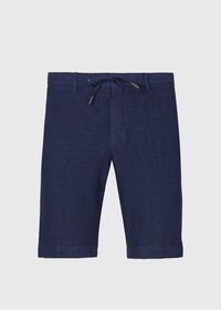 Paul Stuart Linen Drawstring Bermuda Short, thumbnail 1
