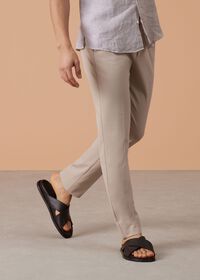 Paul Stuart Punta Leather Slide, thumbnail 2