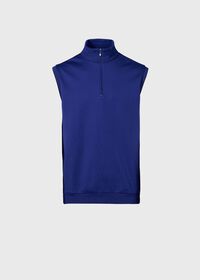 Paul Stuart Interlock Cotton Jersey Pullover Vest, thumbnail 1