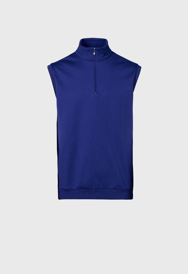 Paul Stuart Interlock Cotton Jersey Pullover Vest, image 1