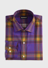 Paul Stuart Plaid Print Sport Shirt, thumbnail 1