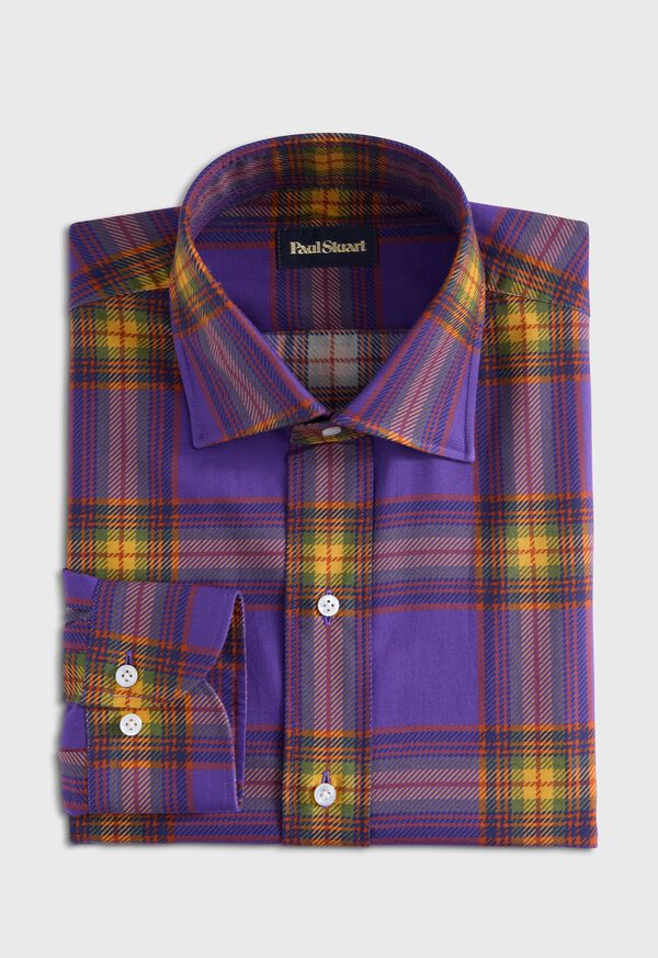 Paul Stuart Plaid Print Sport Shirt, image 1