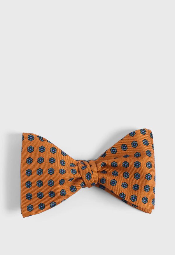 Paul Stuart Printed Silk Flower Bow Tie, image 1
