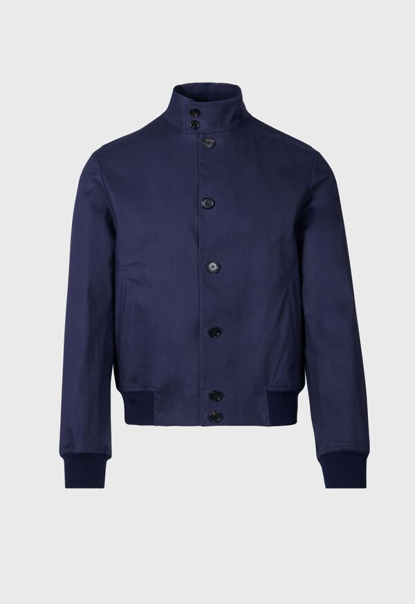 Paul Stuart Bonded Cotton Bomber Jacket, image 1
