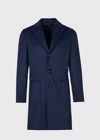 Paul Stuart Wool & Cashmere Herringbone Coat, thumbnail 1