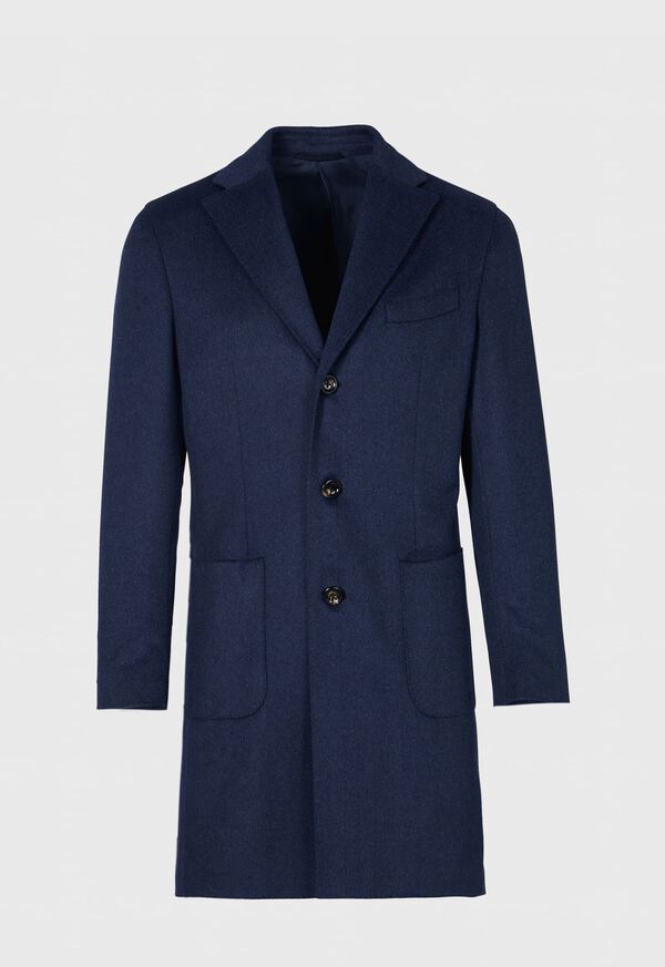 Paul Stuart Wool & Cashmere Herringbone Coat, image 1