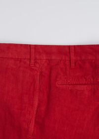 Paul Stuart Linen Plain Front Pant, thumbnail 3