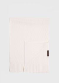 Paul Stuart Cashmere Cable Knit Scarf, thumbnail 1