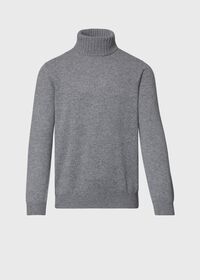 Paul Stuart Cashmere Solid Turtleneck Sweater, thumbnail 1