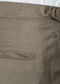 Paul Stuart Mink Italian Super 130s Wool Trouser, thumbnail 3