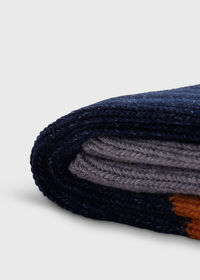 Paul Stuart Cotton Denim Melange Sport Sock, thumbnail 2