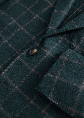 Paul Stuart Tweed Windowpane Jacket
