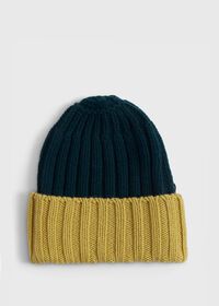 Paul Stuart Cashmere Two-Tone Cap, thumbnail 1