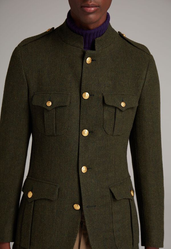 beet Verstelbaar overloop Military Style Jacket