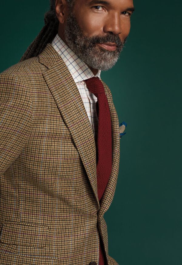 Paul Stuart Wool Guncheck Paul Jacket, image 3